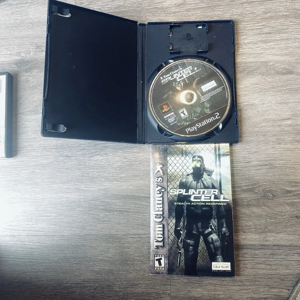 Splinter Cell: Stealth Action Redefined (Sony PlayStation 2, PS2) CIB